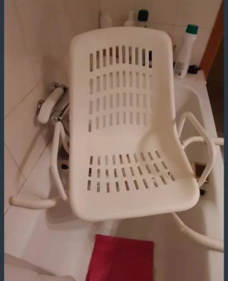 Silla giratoria para bañera