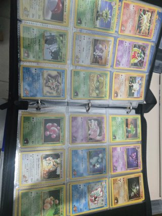 Álbum Cartas Pokémon Vintage