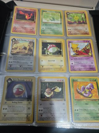 Álbum Cartas Pokémon Vintage