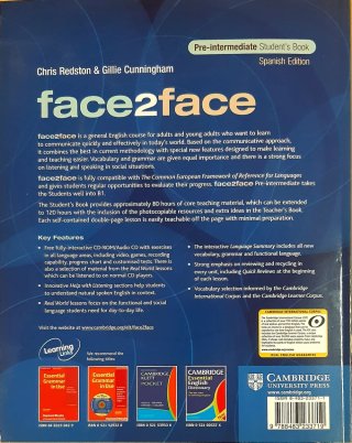 Libro Inglés - Face2face Pre-intermediate