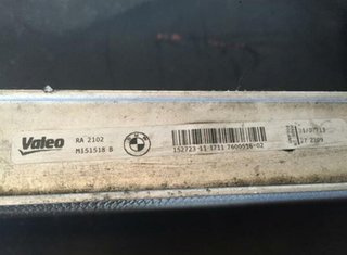 Bmw 54336 760051602 radiador agua. serie 3 touring
