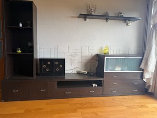 Mueble TV con Estantería
