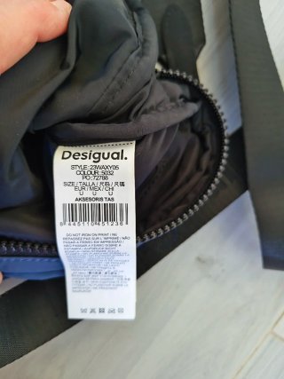 Bolso Desigual azul y verde (2 en 1)