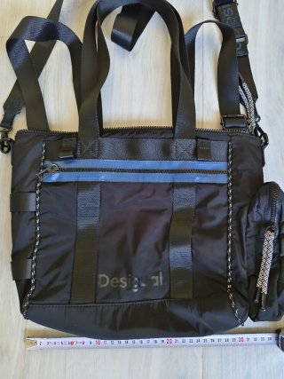 Bolso Desigual azul y verde (2 en 1)