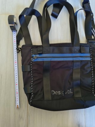 Bolso Desigual azul y verde (2 en 1)