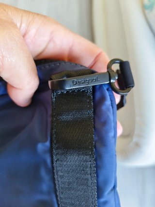Bolso Desigual azul y verde (2 en 1)