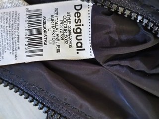 Bolso Desigual azul y verde (2 en 1)