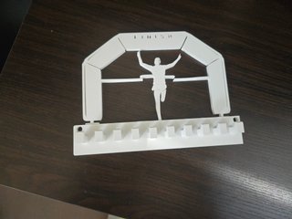 Medallero para medallas de running