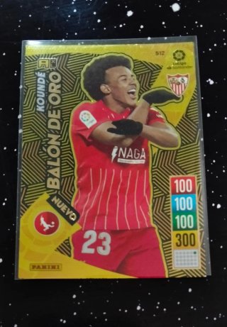 5 Cromos Balones de Oro año 2021-22.
