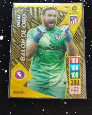 5 Cromos Balones de Oro año 2021-22.