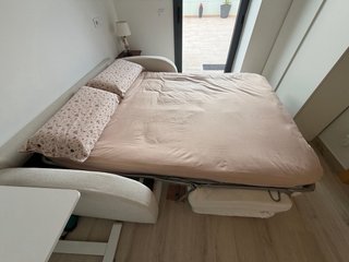 Sofá Cama Beige