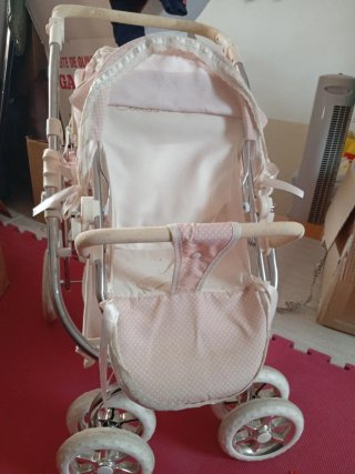 Regalo carrito gemelar de juguete