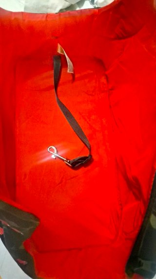 Transportín para perro con estampado de cerezas