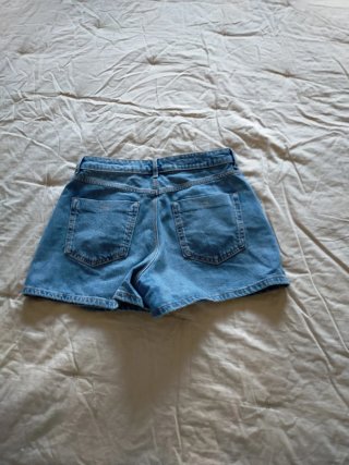 Falda pantalón vaquera corta