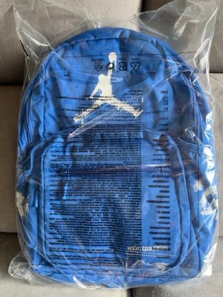 Mochila Jordan Azul Nueva