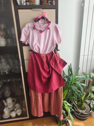 Traje medieval mujer talla M