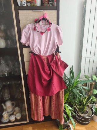 Traje medieval mujer talla M