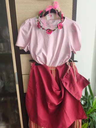 Traje medieval mujer talla M