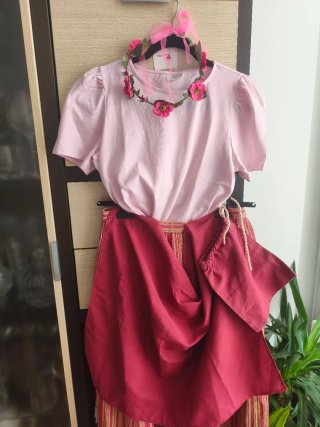 Traje medieval mujer talla M
