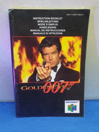 JUEGO PAL EUR NINTENDO 64 N64 GOLDENEYE 007