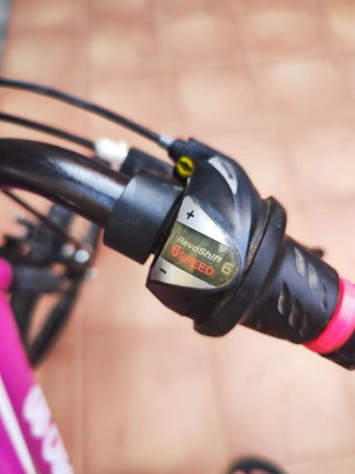 Bicicleta infantil rosa