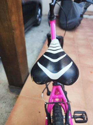 Bicicleta infantil rosa