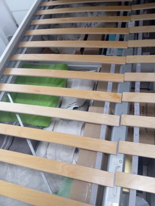 Cama Brimnes 140x200cm con 4 cajones