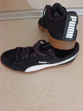 Zapatillas Puma Hombre Negras y Marrones