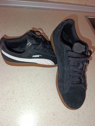 Zapatillas Puma Hombre Negras y Marrones