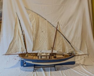 Maqueta Barco Pesquero Mediterráneo Artesanal