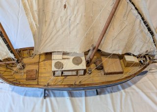 Maqueta Barco Pesquero Mediterráneo Artesanal