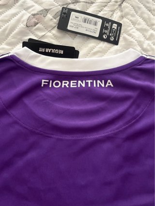 Camiseta Kappa Fiorentina Morada