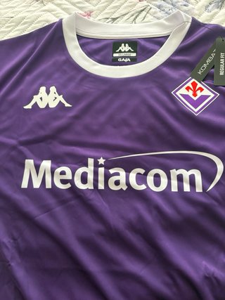 Camiseta Kappa Fiorentina Morada