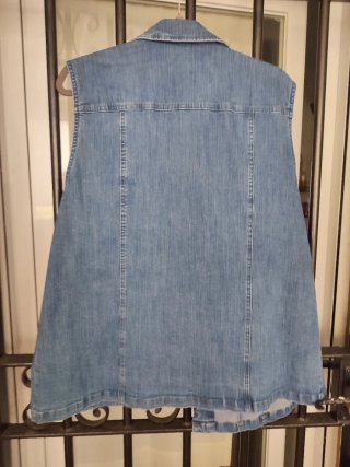 Chaleco tejano mujer talla 50
