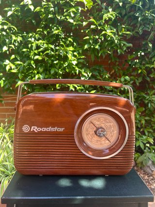 Radio Roadstar Vintage Marrón