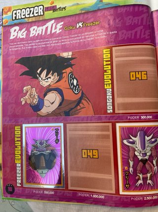 Álbum de Cromos Dragon Ball Z Warriors Panini