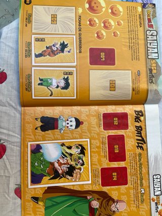 Álbum de Cromos Dragon Ball Z Warriors Panini