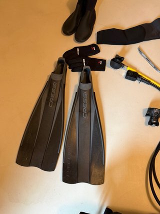 Equipo de buceo hombre Cressi completo