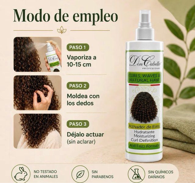 Don Cabello Acondicionador Rizos Naturales