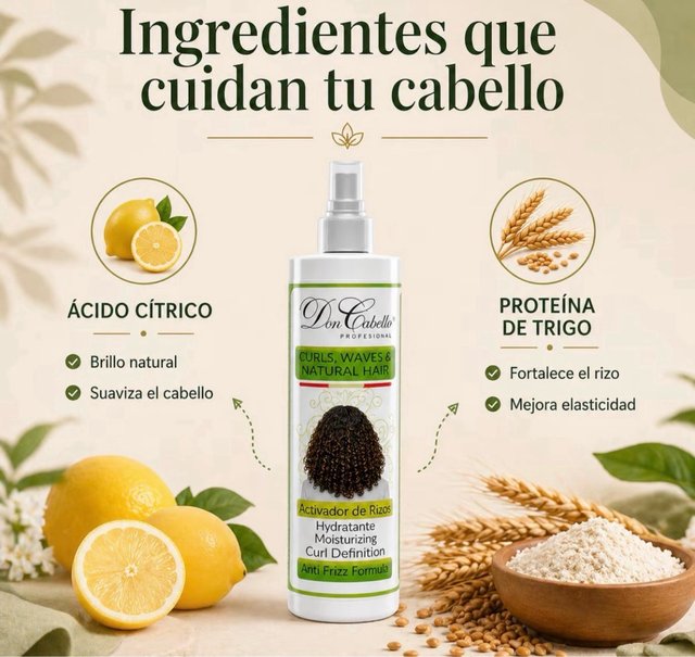 Don Cabello Acondicionador Rizos Naturales