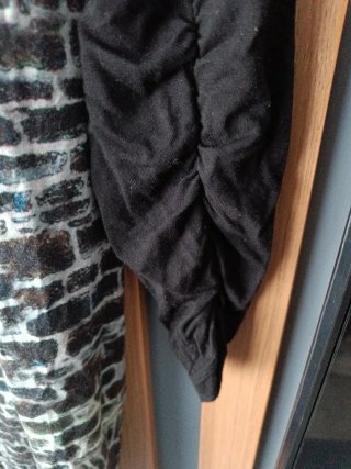 Vestido Jota Mas Ge Talla 42 Negro Gris