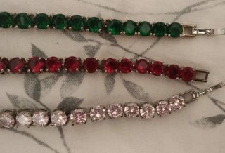Bracciali donna cristalli nuovi