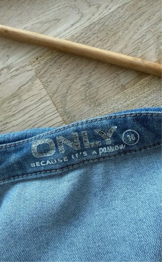 Chaqueta tejana Only azul