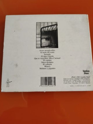 CD Nacho Vegas - Actos Inexplicables