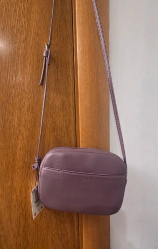 Bolso bandolera Pull&Bear morado