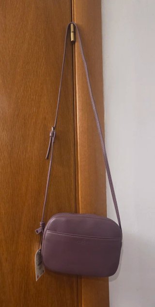 Bolso bandolera Pull&Bear morado