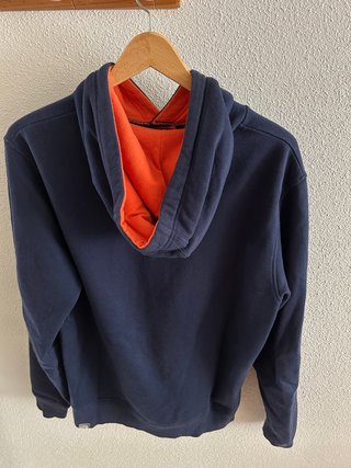 Sudadera The North Face Azul y Naranja
