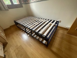 Cama-Litera de 190x90cm plegable.