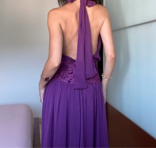 Vestido Aware daphne malva