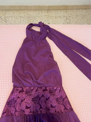 Vestido Aware daphne malva